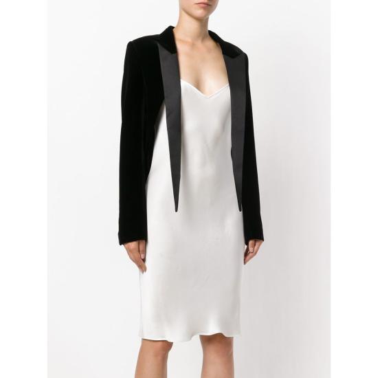  생로랑 수트 자켓 484550 Y525R 1000 BLACK - SAINT LAURENT