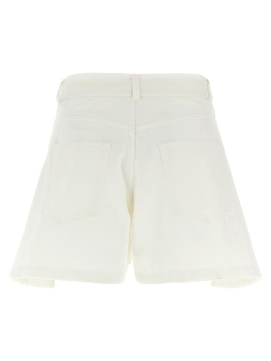 25SS 사카이 숏팬츠 2507828151 White - SACAI