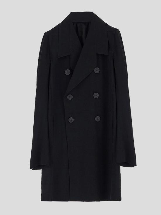 25SS 릭 오웬스 코트 RP01E7912 WLP09 Black