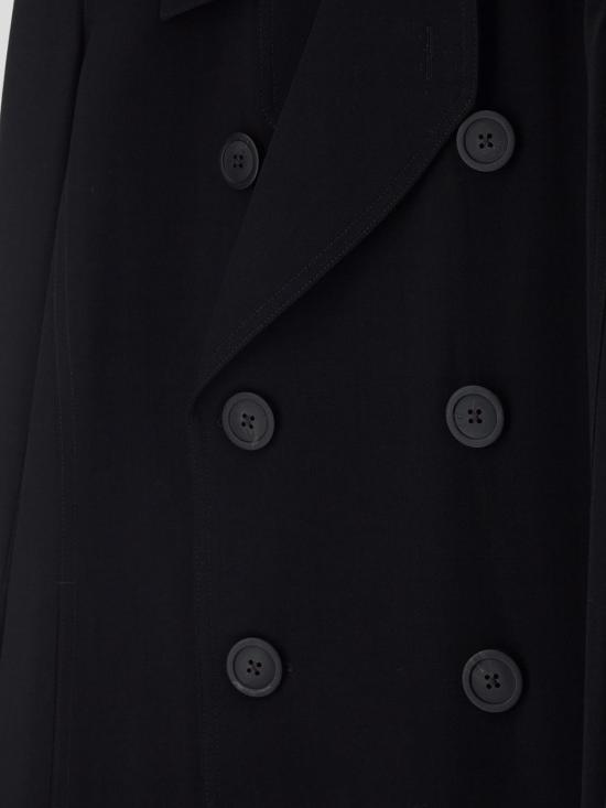 25SS 릭 오웬스 코트 RP01E7912 WLP09 Black - RICK OWENS