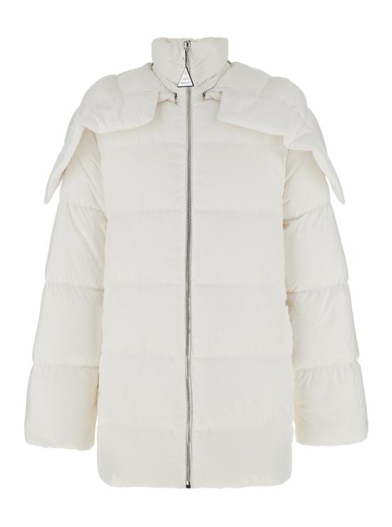 24FW RICK OWENS X MONCLER 숏패딩 MU02D1C02M442641 White