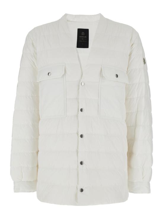  RICK OWENS X MONCLER 숏패딩 MU02D2F01M442641 White