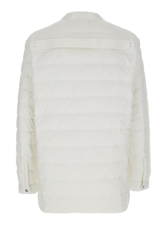  RICK OWENS X MONCLER 숏패딩 MU02D2F01M442641 White - RICK OWENS MONCLER