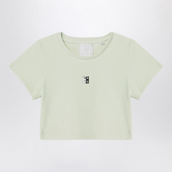 25SS [키즈] 지방시 반팔 티셔츠 H30804 ACO Green