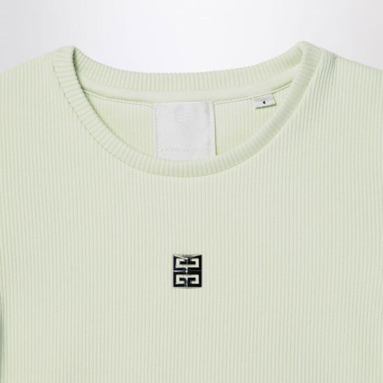 25SS [키즈] 지방시 반팔 티셔츠 H30804 ACO Green - GIVENCHY