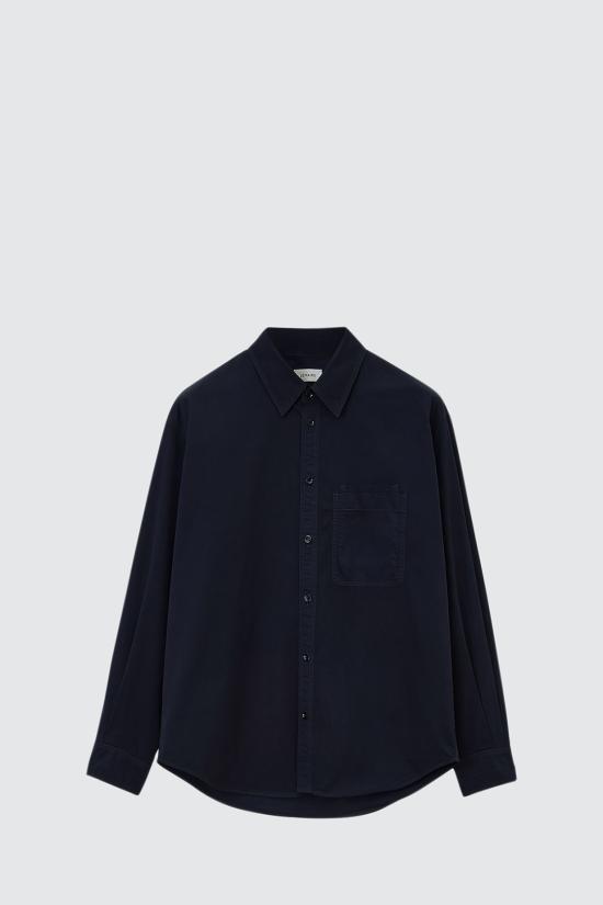 24FW 르메르 긴팔 셔츠 SH1137LF1206 BK983 Ash black