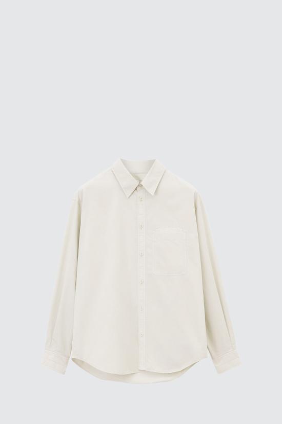 24FW 르메르 긴팔 셔츠 SH1137LF1206 WH04 Creamy white