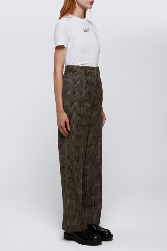 24FW 미우미우 스트레이트 팬츠 MP1677 13JLF063M CORTECCIA - MIU MIU