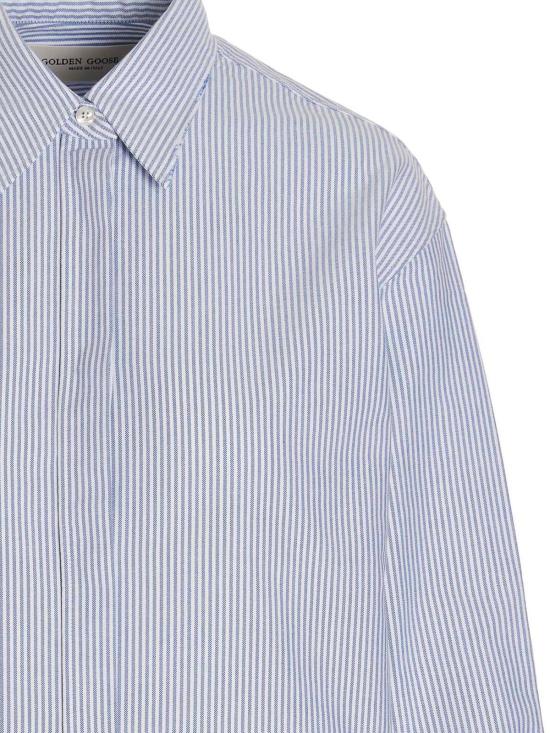  골든구스 셔츠 GWP00820P00054880197 Light Blue - GOLDEN GOOSE