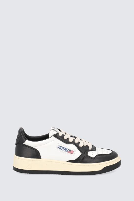 24FW 오트리 뮬/슬리퍼 AULWWB01 WHT BLK White