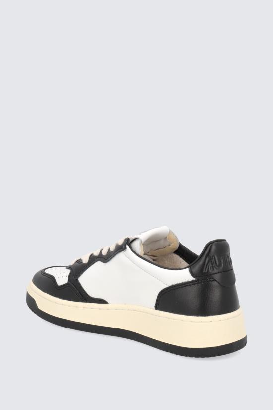 24FW 오트리 뮬/슬리퍼 AULWWB01 WHT BLK White - AUTRY