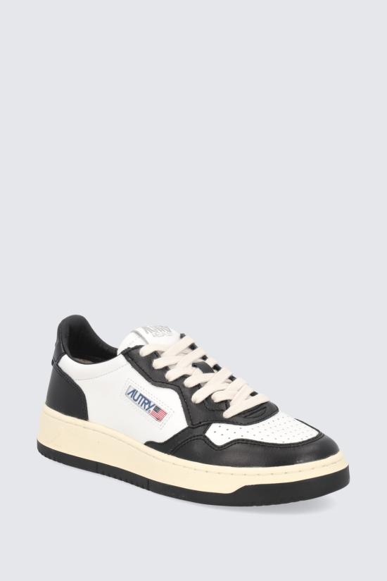 24FW 오트리 뮬/슬리퍼 AULWWB01 WHT BLK White - AUTRY