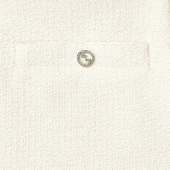 25SS 구찌 숏 스커트 812962ZARWV 9003 OFF WHITE - GUCCI