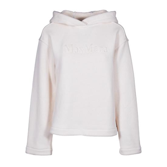 25SS 막스마라 후드 티셔츠 2511921018600 001 WHITE