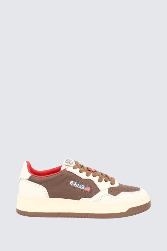 24FW 오트리 뮬/슬리퍼 AULWDT04 PTR WW CRD White