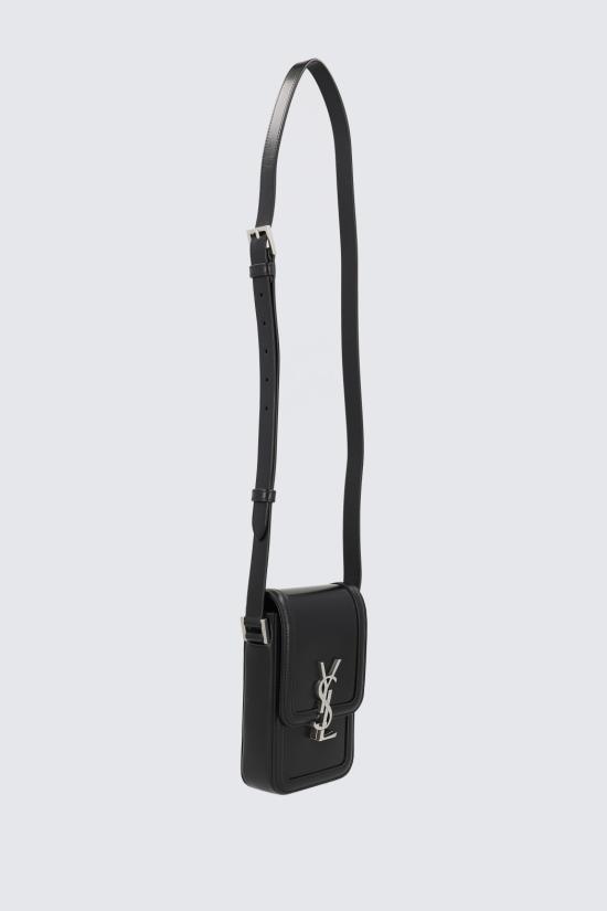 24FW 생로랑 크로스백 7539630SX0E 1000 Black - SAINT LAURENT