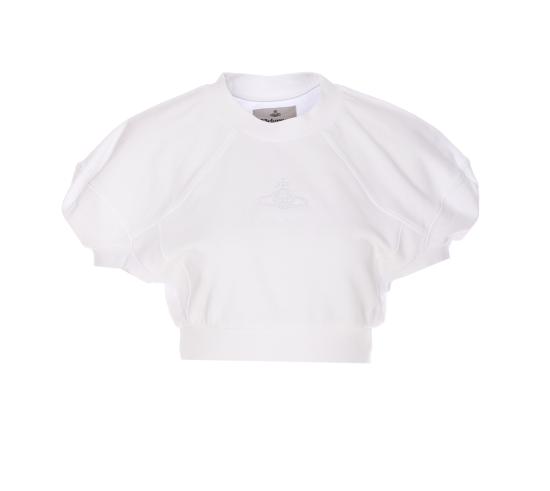 25SS 비비안웨스트우드 후드 티셔츠 1I010007 J006NA401 White