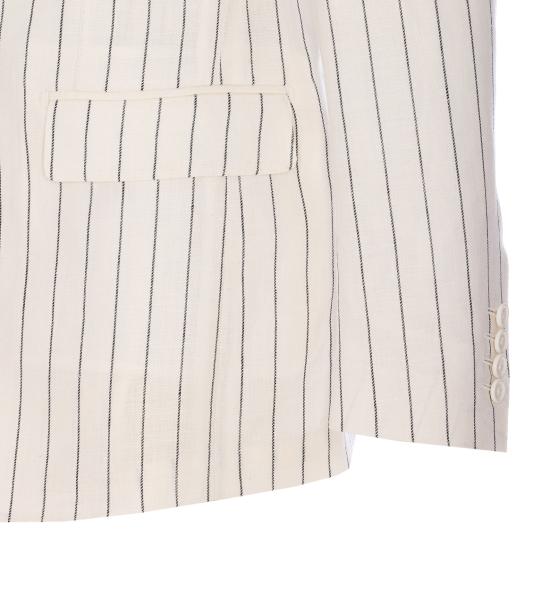 25SS 돌체앤가바나 수트 자켓 G2QS6T FR3F0S8052 White - DOLCE & GABBANA