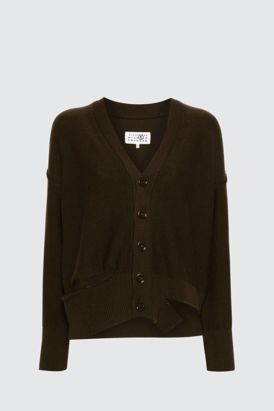 24FW MM6 메종마르지엘라 스웨터 S52HP0019 M13044727 Kaki