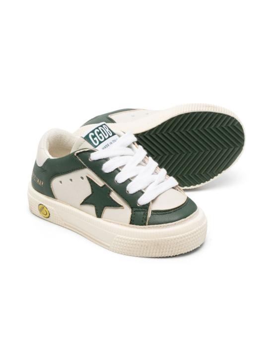 25SS [주니어] 골든구스 레이스업 슈즈 GJF00495 F00481410100 Optic white - GOLDEN GOOSE