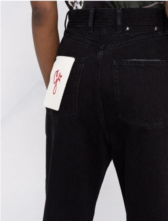 25SS 골든구스 데님 팬츠 GWP00844 P00062590100 Black - GOLDEN GOOSE