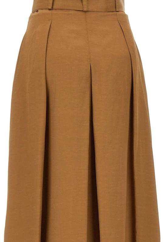 25SS 카오스 미디 스커트 RP1CO037 6012 Brown - KAOS