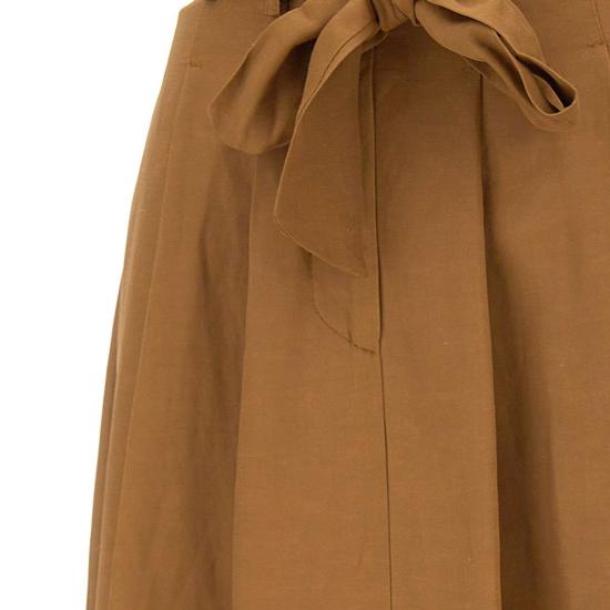 25SS 카오스 미디 스커트 RP1CO037 6012 Brown - KAOS