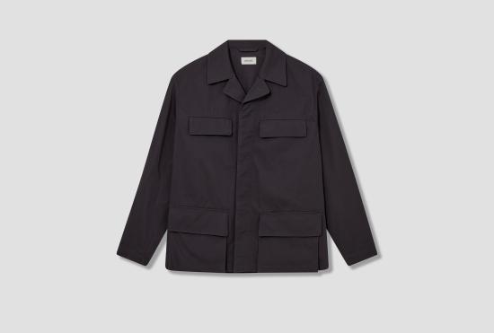 25SS 르메르 자켓 4포켓 재킷 - 컴팩트 코튼 트윌 OW1122 LF1352 차콜