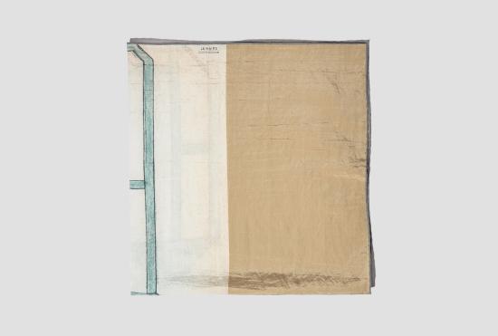 25SS 르메르 머플러/스카프 실크 스퀘어 90 그린 체어 - 드라이 실크 그린 체어 AC1222 LF1421 그린 - LEMAIRE