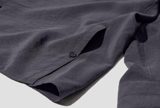 25SS 르메르 긴팔 셔츠 트위스트  - 드라이실크 SH1180 LF1308 그레이 - LEMAIRE