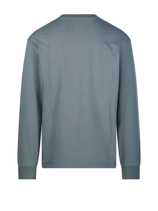 25SS 엠포리오 아르마니 긴팔 티셔츠 EM000793 AF14835 U9170 STORMY SEA - EMPORIO ARMANI