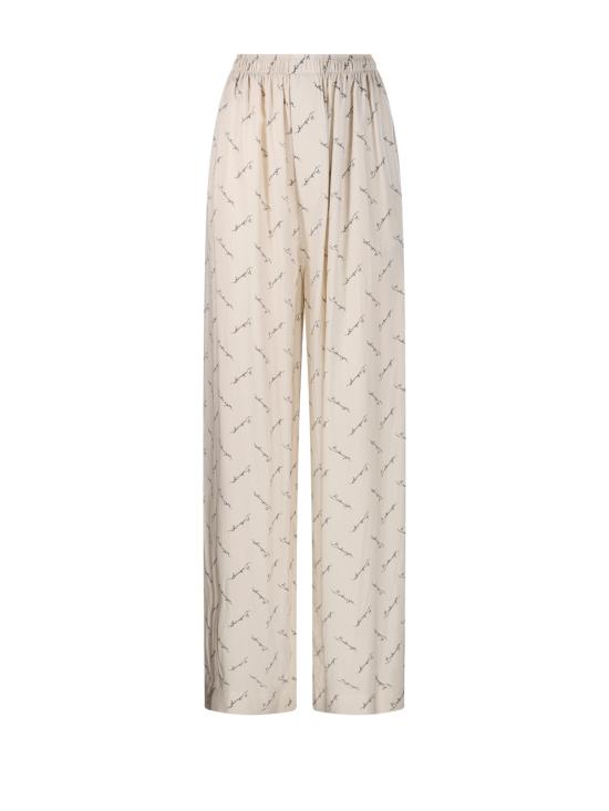 25SS 발렌시아가 스트레이트 팬츠 814016 TRLB1 9711 LIGHT BEIGE BLACK