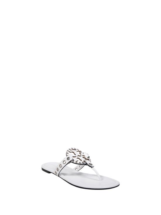25SS 토리버치 뮬/슬리퍼 167311 100 CLOUD SILVER - TORY BURCH