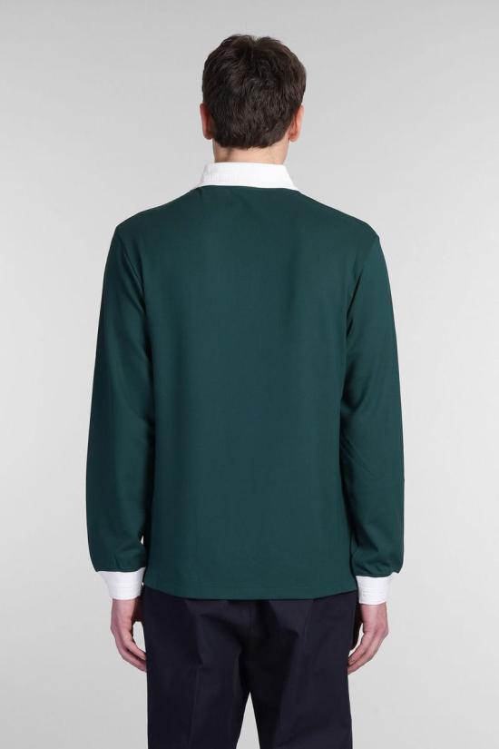 25SS 카사블랑카 긴팔 셔츠 412455 MPS25 JTP 270 GREEN - CASABLANCA