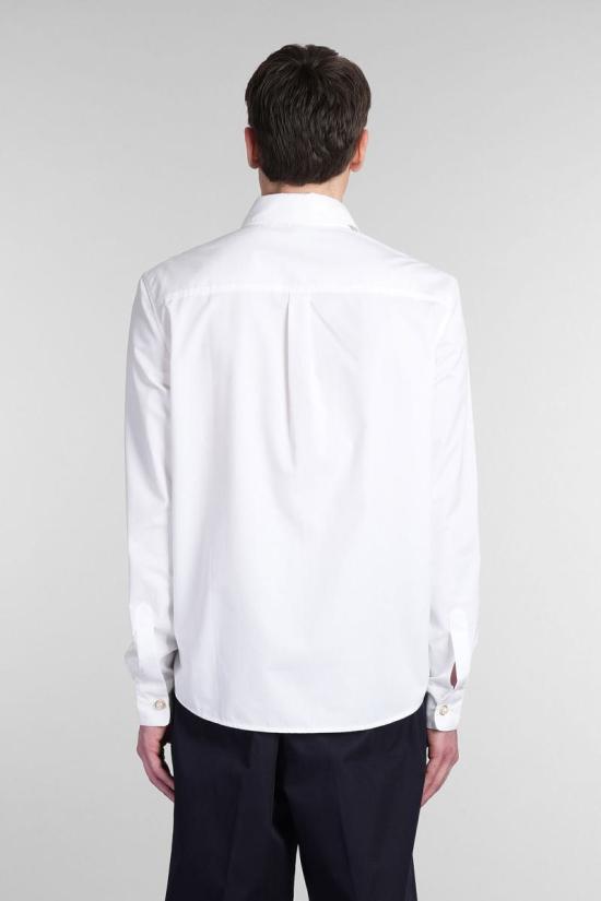 25SS 카사블랑카 긴팔 셔츠 412466 MPS25 SH 139 WHITE - CASABLANCA