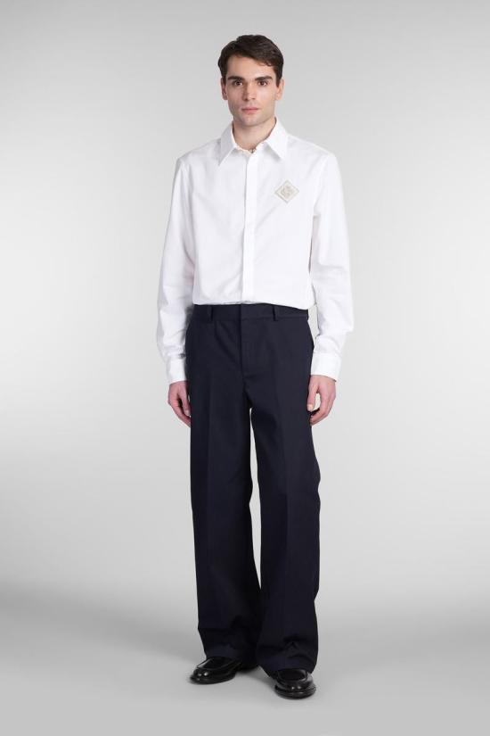 25SS 카사블랑카 긴팔 셔츠 412466 MPS25 SH 139 WHITE - CASABLANCA