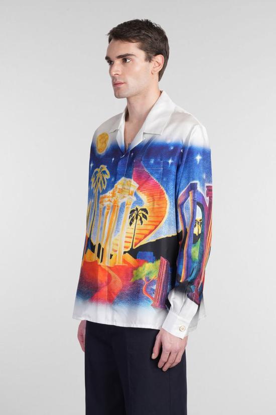 25SS 카사블랑카 긴팔 셔츠 412452 U MPS25 SH 006 MULTICOLOR - CASABLANCA