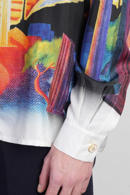 25SS 카사블랑카 긴팔 셔츠 412452 U MPS25 SH 006 MULTICOLOR - CASABLANCA