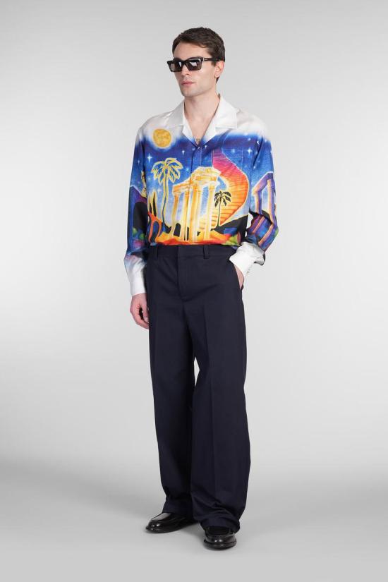 25SS 카사블랑카 긴팔 셔츠 412452 U MPS25 SH 006 MULTICOLOR - CASABLANCA