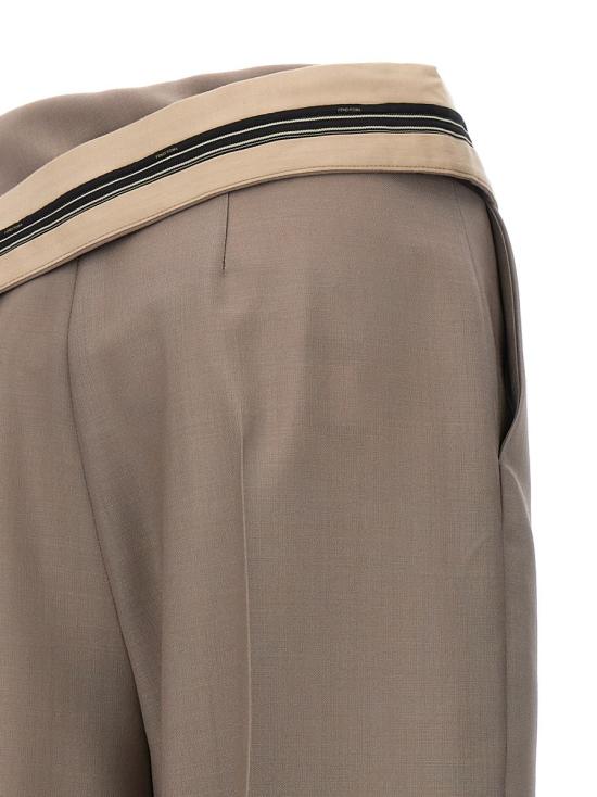  펜디 스트레이트 팬츠 FR6540S9AF0U6W GRAY - FENDI