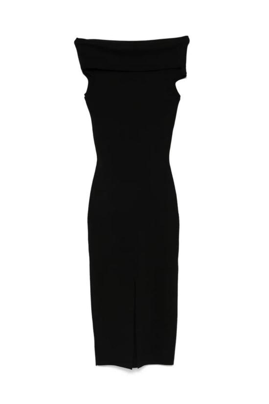 25SS 마이클 코어스 미디 원피스 MS582Y033D001 Black