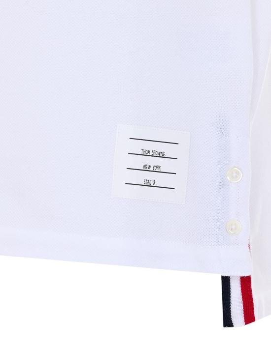 26SS 톰브라운 반팔 티셔츠 MJS056A00050100 WHITE - THOM BROWNE