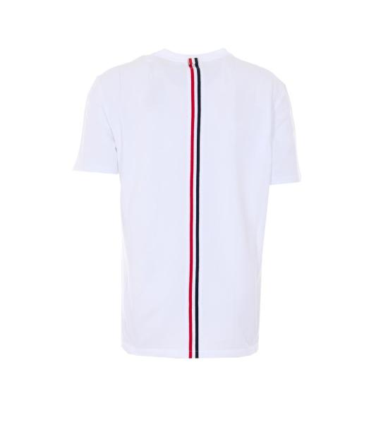 26SS 톰브라운 반팔 티셔츠 MJS056A00050100 WHITE - THOM BROWNE