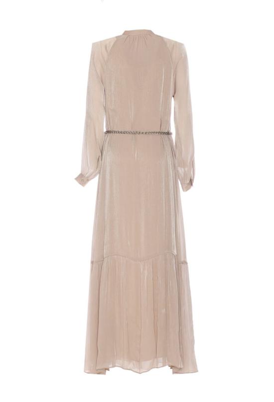 25SS 마이클 코어스 롱 원피스 MS482CM8BB223 Beige - MICHAEL KORS