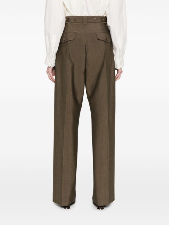 25SS 피비 파일로 스트레이트 팬츠 BP37WO2252 802TO Brown - PHOEBE PHILO