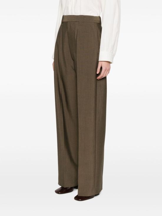 25SS 피비 파일로 스트레이트 팬츠 BP37WO2252 802TO Brown - PHOEBE PHILO