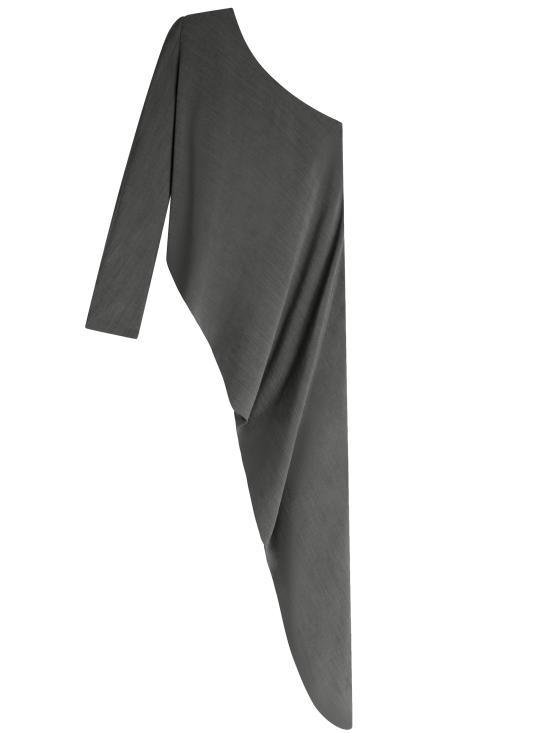 25SS PHOEBE PHILO 반팔 티셔츠 CT78WO2252 829DT Grey - OTHER BRANDS