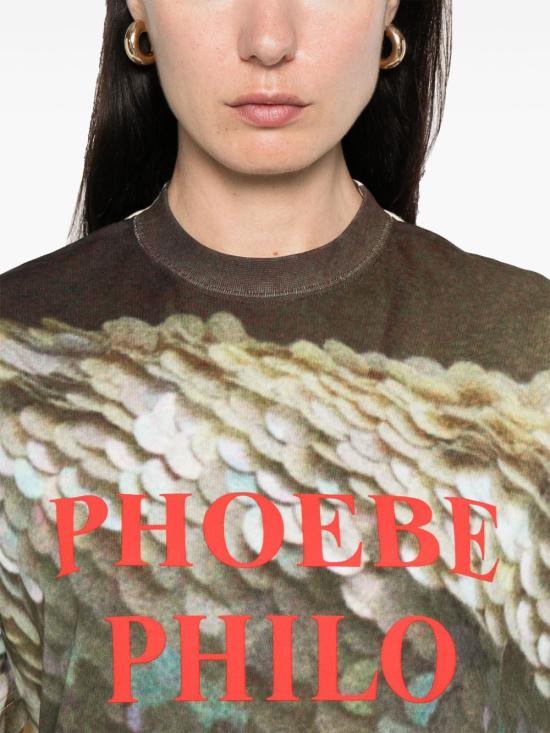 25SS PHOEBE PHILO 반팔 티셔츠 AT55CO2448 028SQ MultiColour - OTHER BRANDS