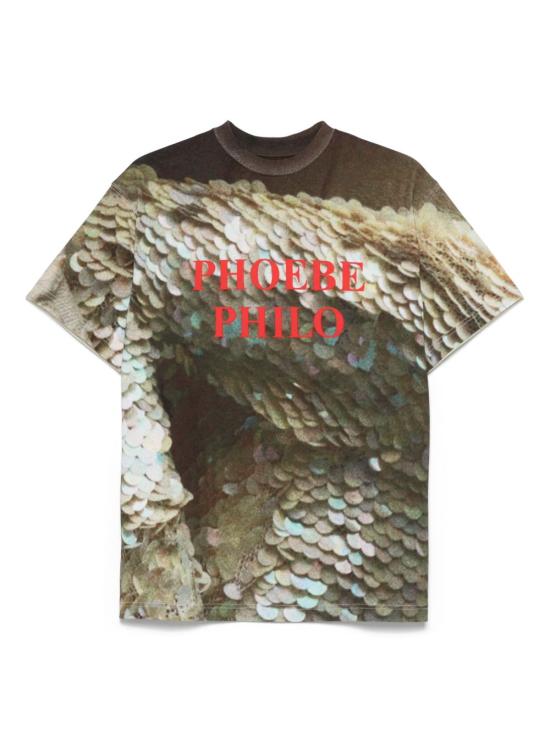 25SS PHOEBE PHILO 반팔 티셔츠 AT55CO2448 028SQ MultiColour - OTHER BRANDS