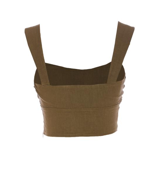 25SS 핑코 민소매 티셔츠 104885 A0IMX26 Green - PINKO